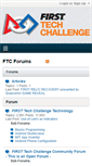 Mobile Screenshot of ftcforum.usfirst.org